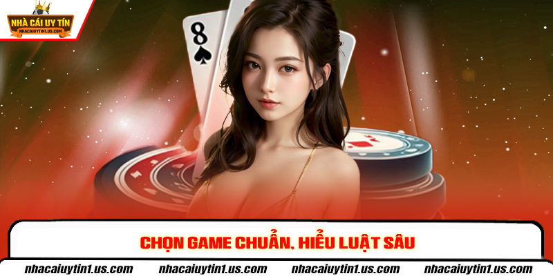Chọn game chuẩn, hiểu luật sâu