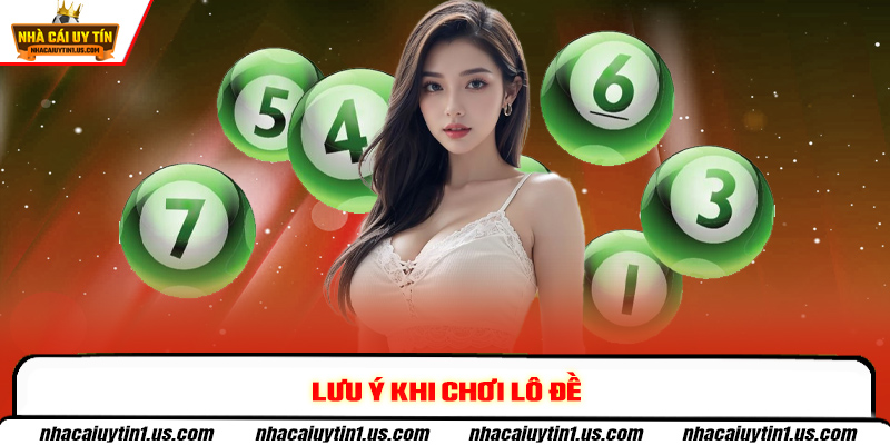 Lưu ý khi chơi lô đề